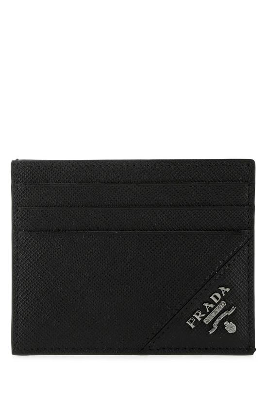  프라다 사피아노 가죽 카드 홀더 2MC223QME F0002 BLACK