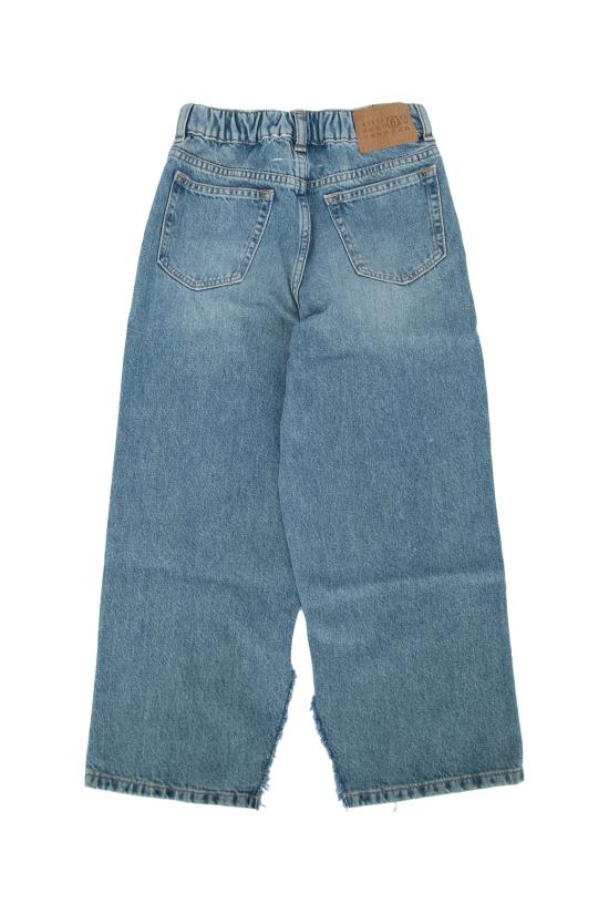 26SS MM6 메종마르지엘라 데님 팬츠 M60452MM06VMM6P78U M601 BLUE - MM6 MAISON MARGIELA