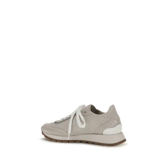 26FW 브루넬로 쿠치넬리 스니커즈 BRMZSFG3318PC9593BB GRAY - BRUNELLO CUCINELLI