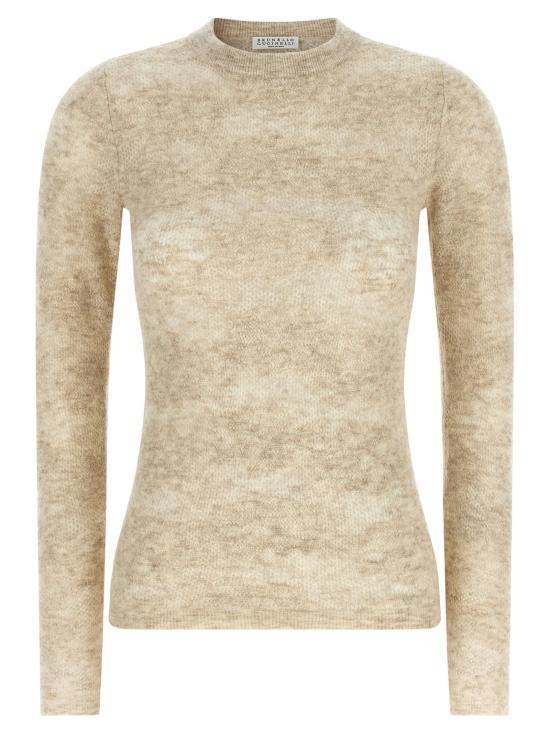 26FW 브루넬로 쿠치넬리 스웨터 BR337838BM BEIGE