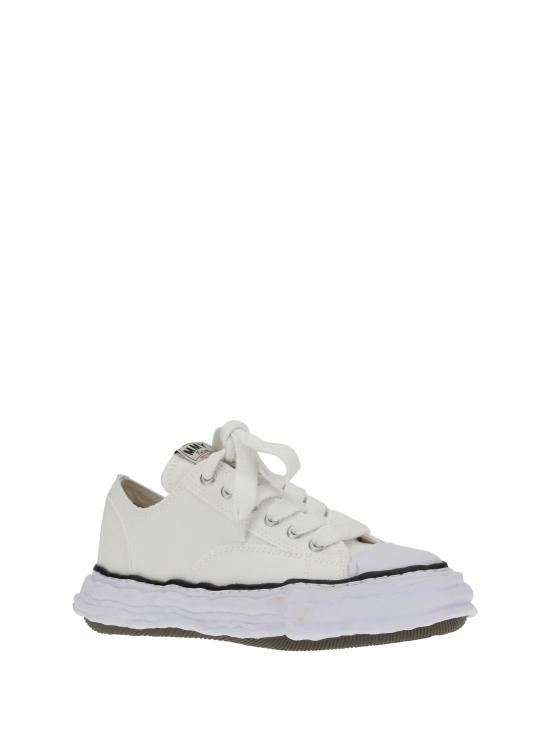 26SS 메종 미하라 야스히로 피터슨23 OG 솔 캔버스 로우탑 A11FW702 WHITE - MAISON MIHARA YASUHIRO