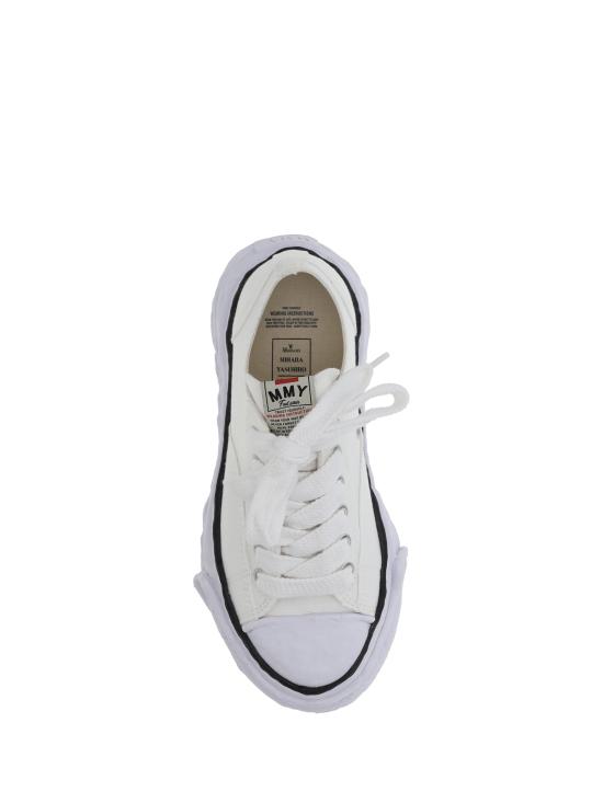 26SS 메종 미하라 야스히로 피터슨23 OG 솔 캔버스 로우탑 A11FW702 WHITE - MAISON MIHARA YASUHIRO