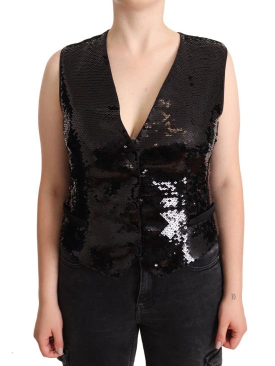  돌체앤가바나 민소매 티셔츠 TSH2406 BLACK - DOLCE & GABBANA