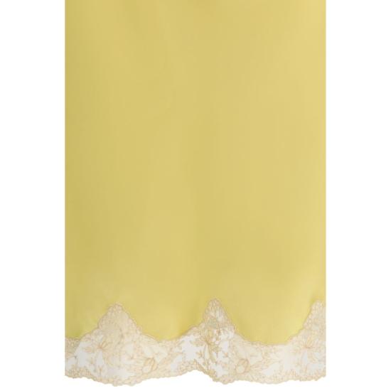 26SS 생로랑 스커트 SA851414Y7G277262BB YELLOW - SAINT LAURENT