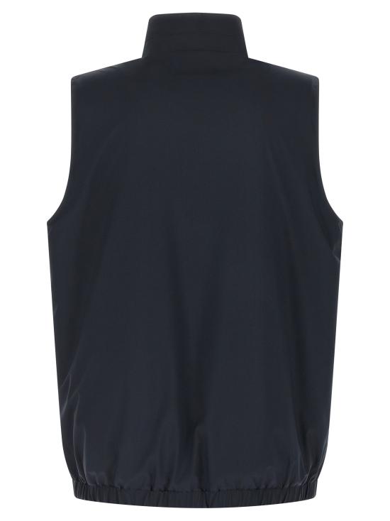 26SS 키톤 베스트 KI325409BM BLUE - KITON