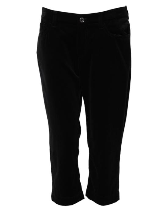 돌체앤가바나 크롭 팬츠 PAN74670 BLACK - DOLCE & GABBANA