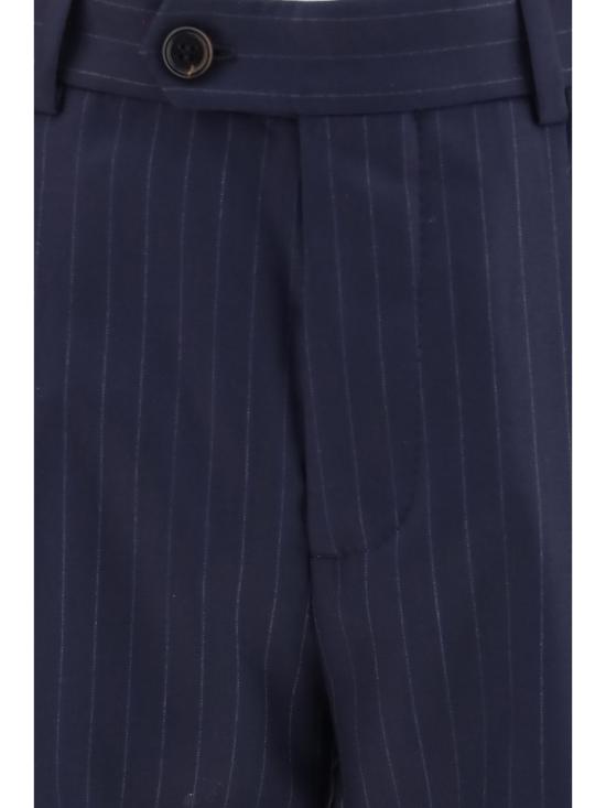 26SS 브루넬로 쿠치넬리 스트레이트 팬츠 MN474L00H C003 NAVY - BRUNELLO CUCINELLI