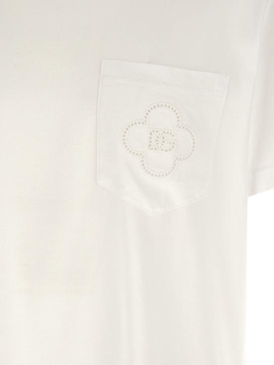 26FW 돌체앤가바나 탑 DO336920BM WHITE - DOLCE & GABBANA