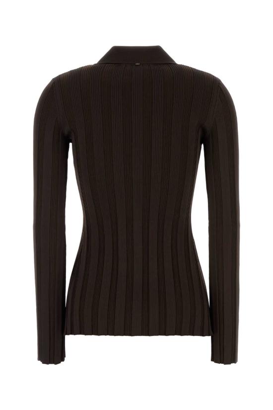 25FW 스포트막스 니트웨어 2522346013600 002 BROWN - SPORTMAX