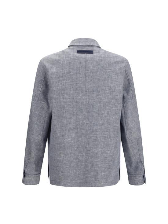 26SS 에르메네질도제냐 셔츠 UHV22A3SOT6BB07G 054 GRAY - ERMENEGILDO ZEGNA