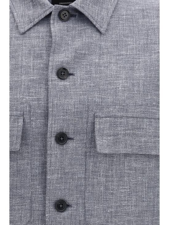 26SS 에르메네질도제냐 셔츠 UHV22A3SOT6BB07G 054 GRAY - ERMENEGILDO ZEGNA