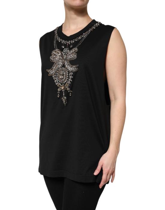  돌체앤가바나 민소매 티셔츠 DR81735 BLACK - DOLCE & GABBANA