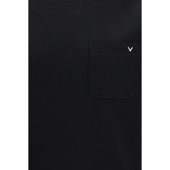  발렌티노 가라바니 긴팔 티셔츠 VA9V3MF28RBHH0NOBB BLACK - VALENTINO GARAVANI