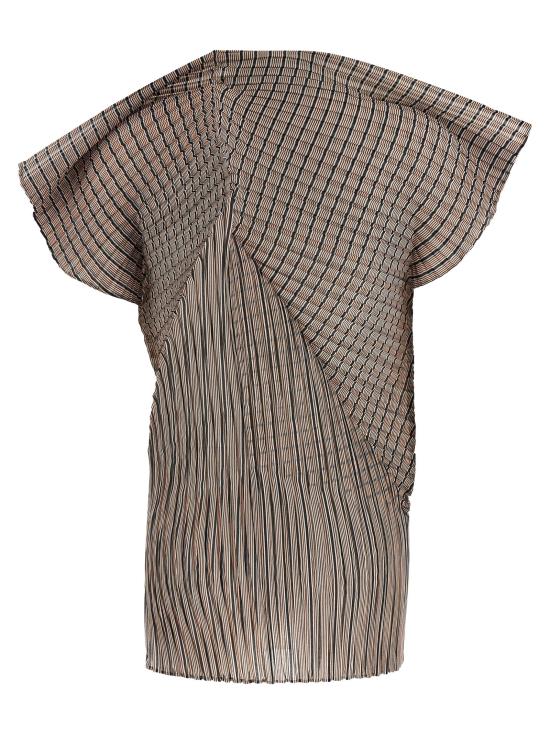 25FW 이세이 미야케 블라우스 IS327885BM BROWN - ISSEY MIYAKE