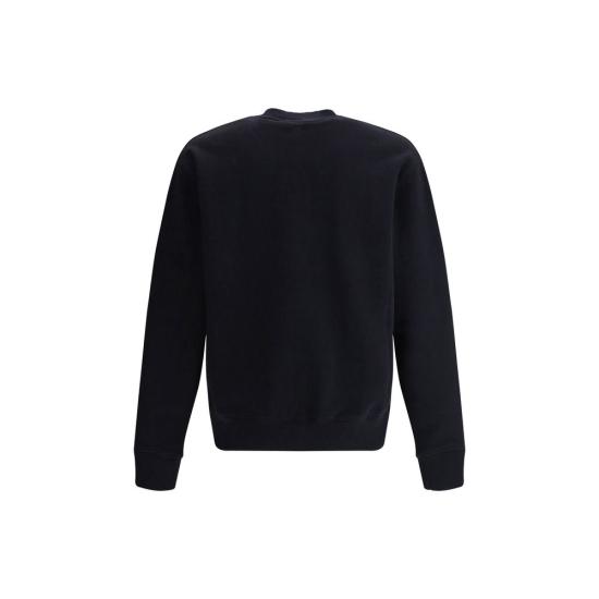  아미 긴팔 티셔츠 AMBFUSW035730001BB BLACK - AMI