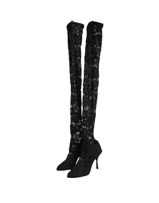  돌체앤가바나 부츠 LA13308 BLACK