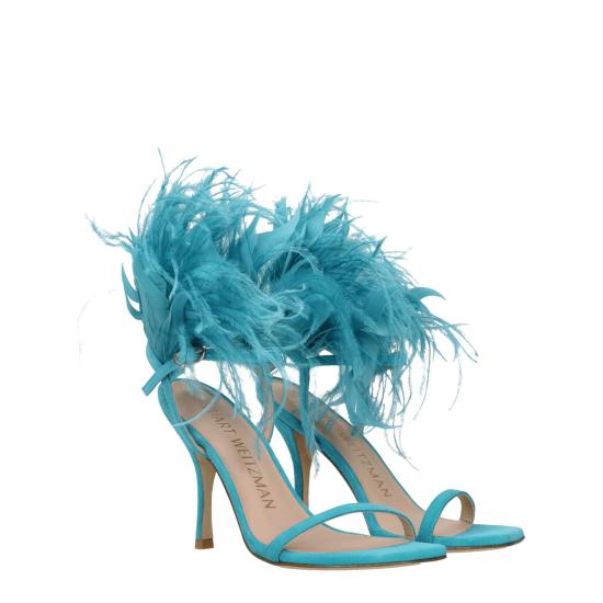  스튜어트 와이츠먼 힐/펌프스 ST8547288088841BT BLUE - STUART WEITZMAN