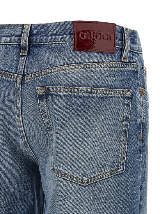 25FW 구찌 데님 팬츠 GU315965BM BLUE - GUCCI