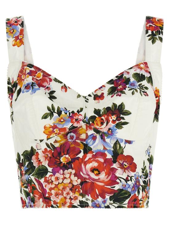 26SS 돌체앤가바나 바디수트 티셔츠 DO334474BM WHITE