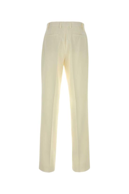 26SS 베르사체 스트레이트 팬츠 10228191A16729 1W030 WHITE - VERSACE