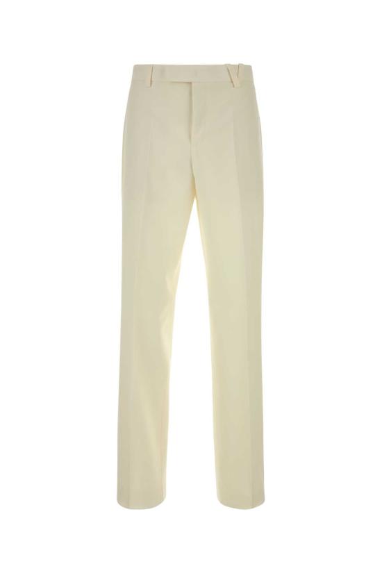 26SS 베르사체 스트레이트 팬츠 10228191A16729 1W030 WHITE