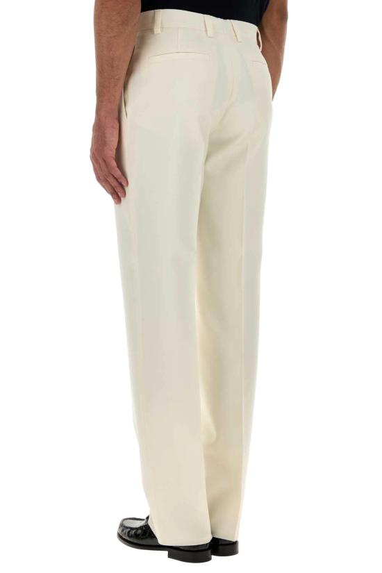 26SS 베르사체 스트레이트 팬츠 10228191A16729 1W030 WHITE - VERSACE