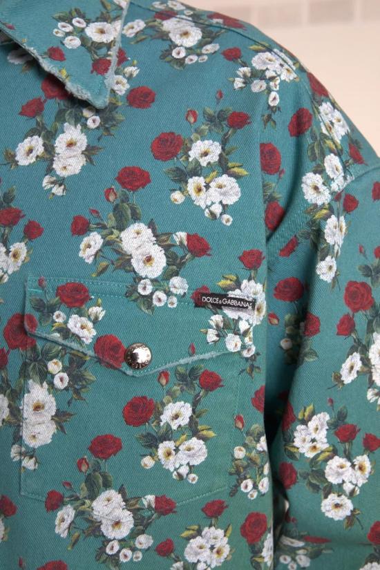  돌체앤가바나 셔츠 TSH84198 GREEN - DOLCE & GABBANA