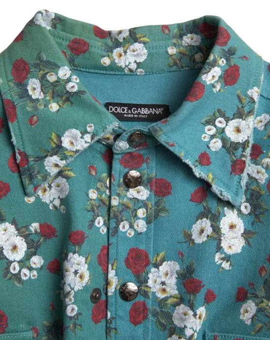  돌체앤가바나 셔츠 TSH84198 GREEN - DOLCE & GABBANA