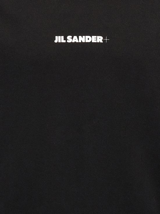 25FW 질샌더 후드 티셔츠 JI306153BM BLACK - JIL SANDER