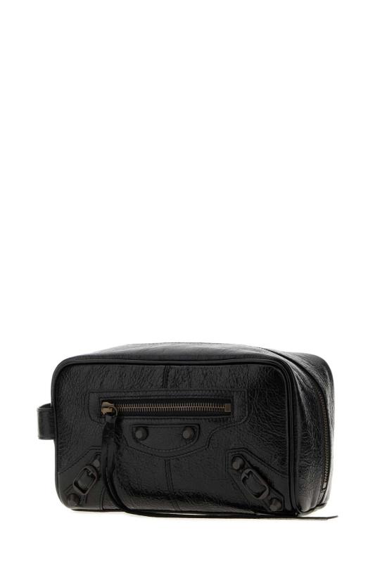 26FW 발렌시아가 르 시티 토일레트리 파우치 8726682ABFY 1000 BLACK - BALENCIAGA