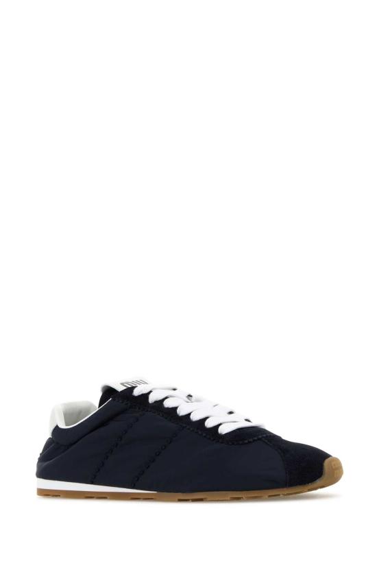  미우미우 플룸 블리치 스니커즈 5E114EFD005D7C F0008 NAVY - MIU MIU