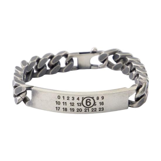  MM6 메종마르지엘라 팔찌 CONFIG MMM024014 SILVER - MM6 MAISON MARGIELA