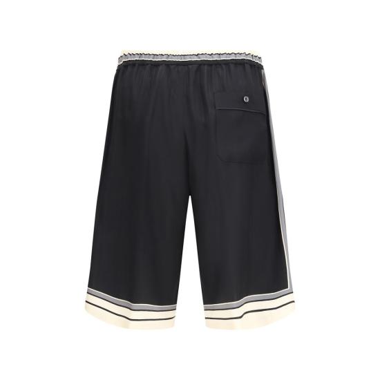 26SS 돌체앤가바나 숏팬츠 DOGV5MATHI11THN5WHBB BLACK - DOLCE & GABBANA