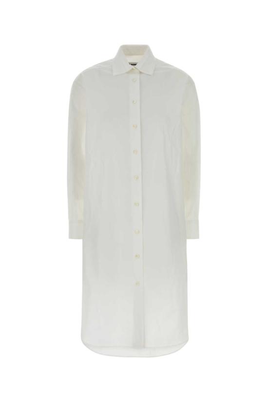 26SS 질샌더 원피스 J03CT0636J45342 100 WHITE