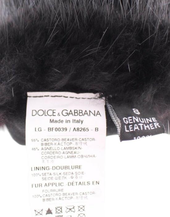  돌체앤가바나 장갑 MOM11432 BLACK - DOLCE & GABBANA