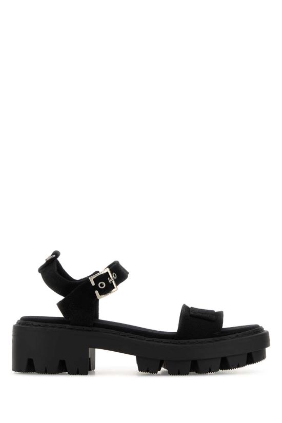 26SS 프라다 샌들 1X466OF055010 F0002 BLACK