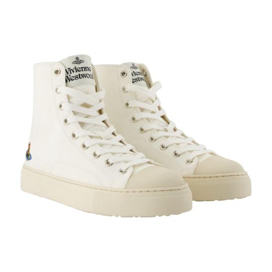 26SS 비비안웨스트우드 헤보 탑 CONFIG WESS25303 WHITE - VIVIENNE WESTWOOD