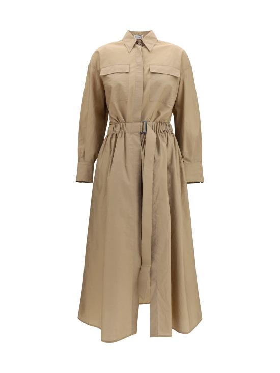 26SS 브루넬로 쿠치넬리 원피스 M0F79A5465 C8704 BLEEKER BEIGE