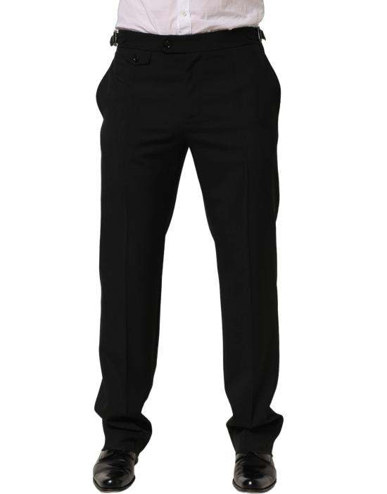  돌체앤가바나 스트레이트 팬츠 PAN77621 BLACK - DOLCE & GABBANA