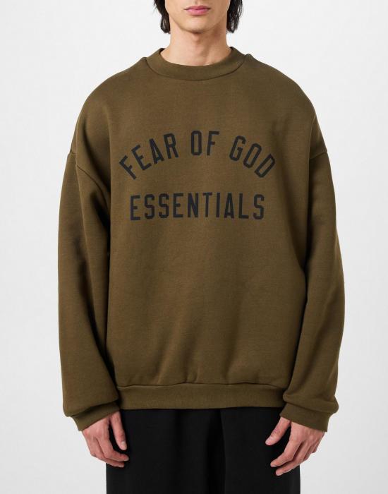  피어오브갓 긴팔 티셔츠 192BT246264F GREEN - FEAR OF GOD