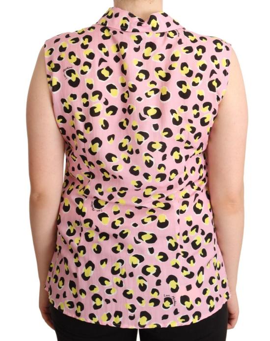  모스키노 폴로 티셔츠 TSH7068 PINK - MOSCHINO