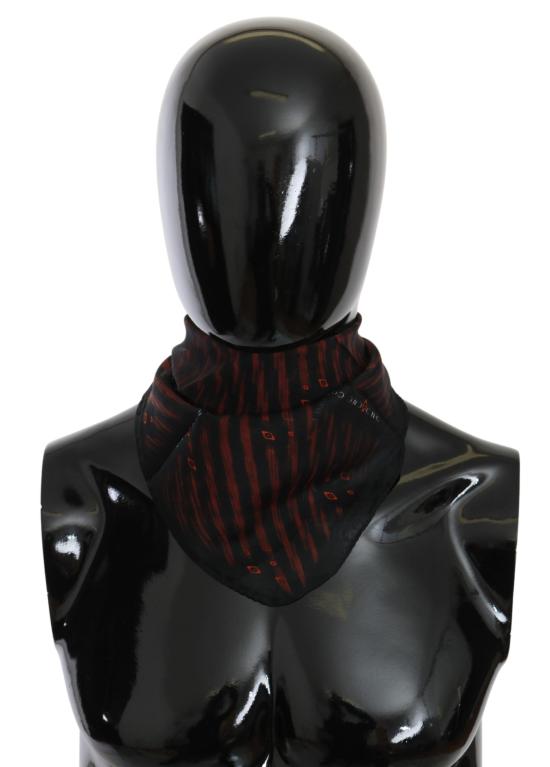 커스텀네셔널 머플러/스카프 MS1663 BLACK - COSTUME NATIONAL