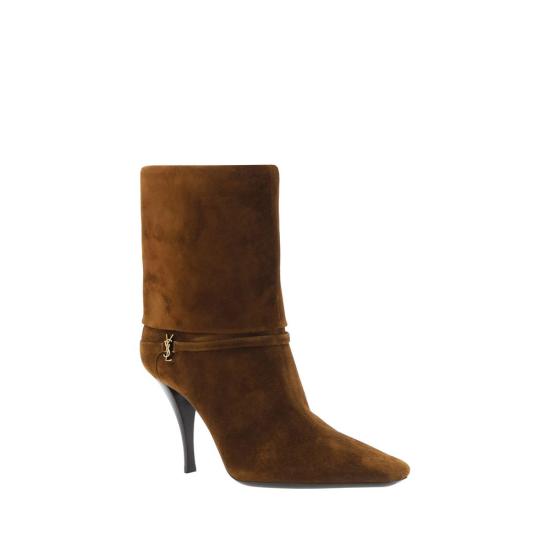 26FW 생로랑 힐/펌프스 SA8013930LI002701BB BROWN - SAINT LAURENT