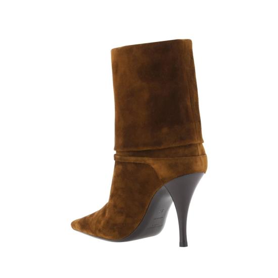 26FW 생로랑 힐/펌프스 SA8013930LI002701BB BROWN - SAINT LAURENT