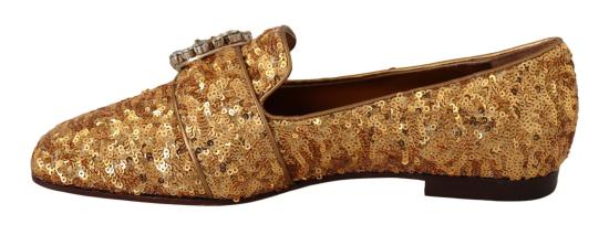  돌체앤가바나 플랫 슈즈 LA5112 GOLD - DOLCE & GABBANA