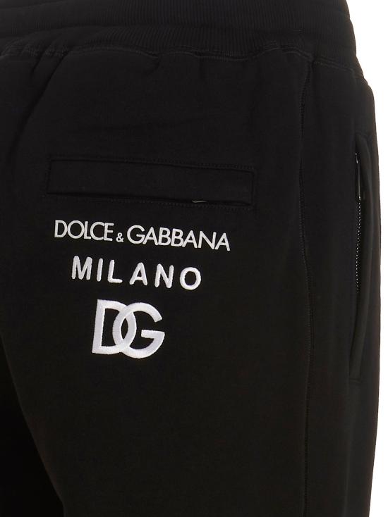  돌체앤가바나 트레이닝/조거 팬츠 DO246638BM BLACK - DOLCE & GABBANA