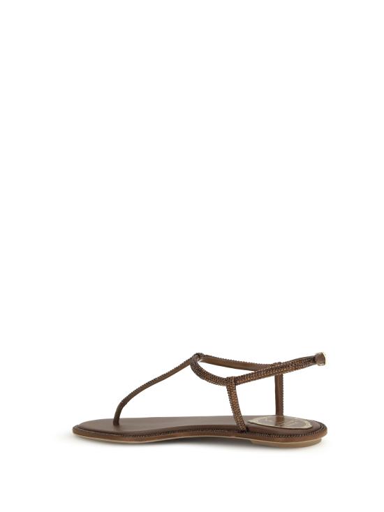 26SS 르네 카오빌라 샌들 C11574010 R001X033 BROWN - RENE CAOVILLA