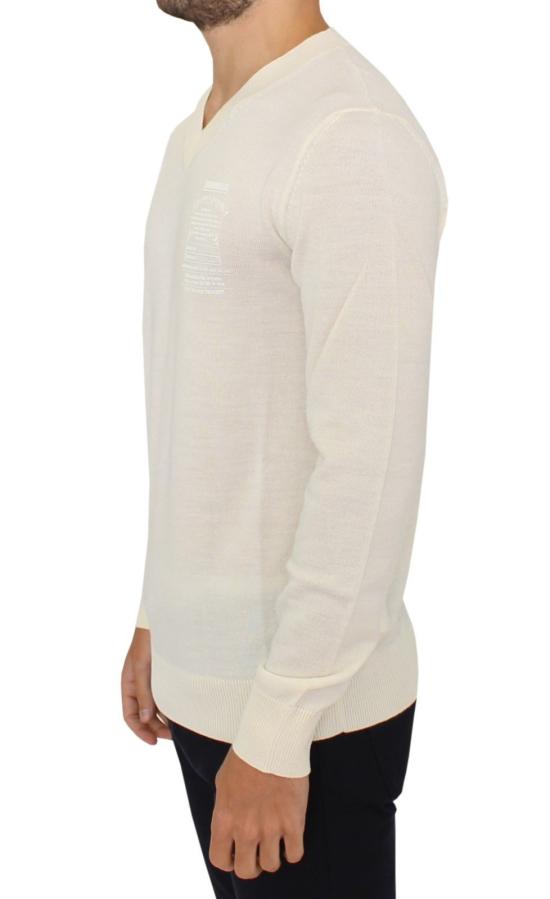  에르마노 설비노 스웨터 SIG10336 WHITE - ERMANNO SCERVINO