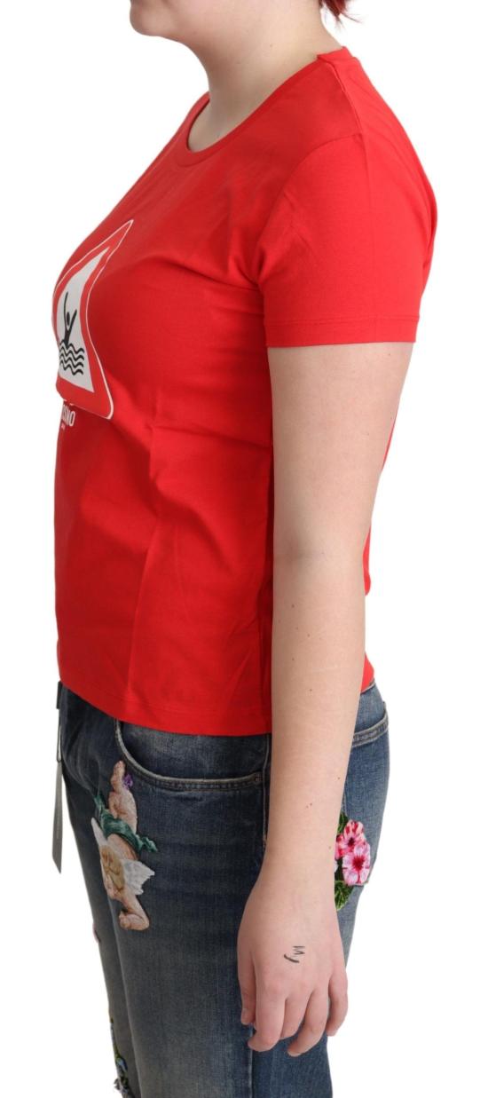  모스키노 폴로 티셔츠 TSH5081 RED - MOSCHINO