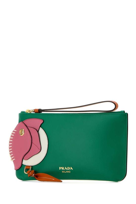 26FW 프라다 지갑 1MB0802G5V F05IC GREEN - PRADA